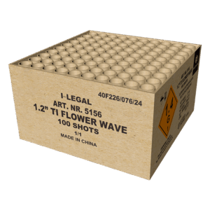 1.2“ Ti Flower Wave  100 shots